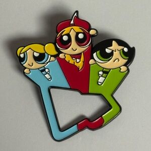 Powerpuff Girls New Era Chrome Frame Hat Pin Pins Hats Fitted Blossom Bubbles